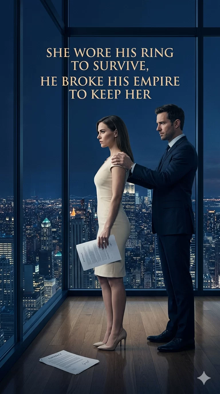 She Wore His Ring to Survive, He Broke His Empire to Keep Her - Contract & Billionaire Marriage Saga Novel Cover - Read online free