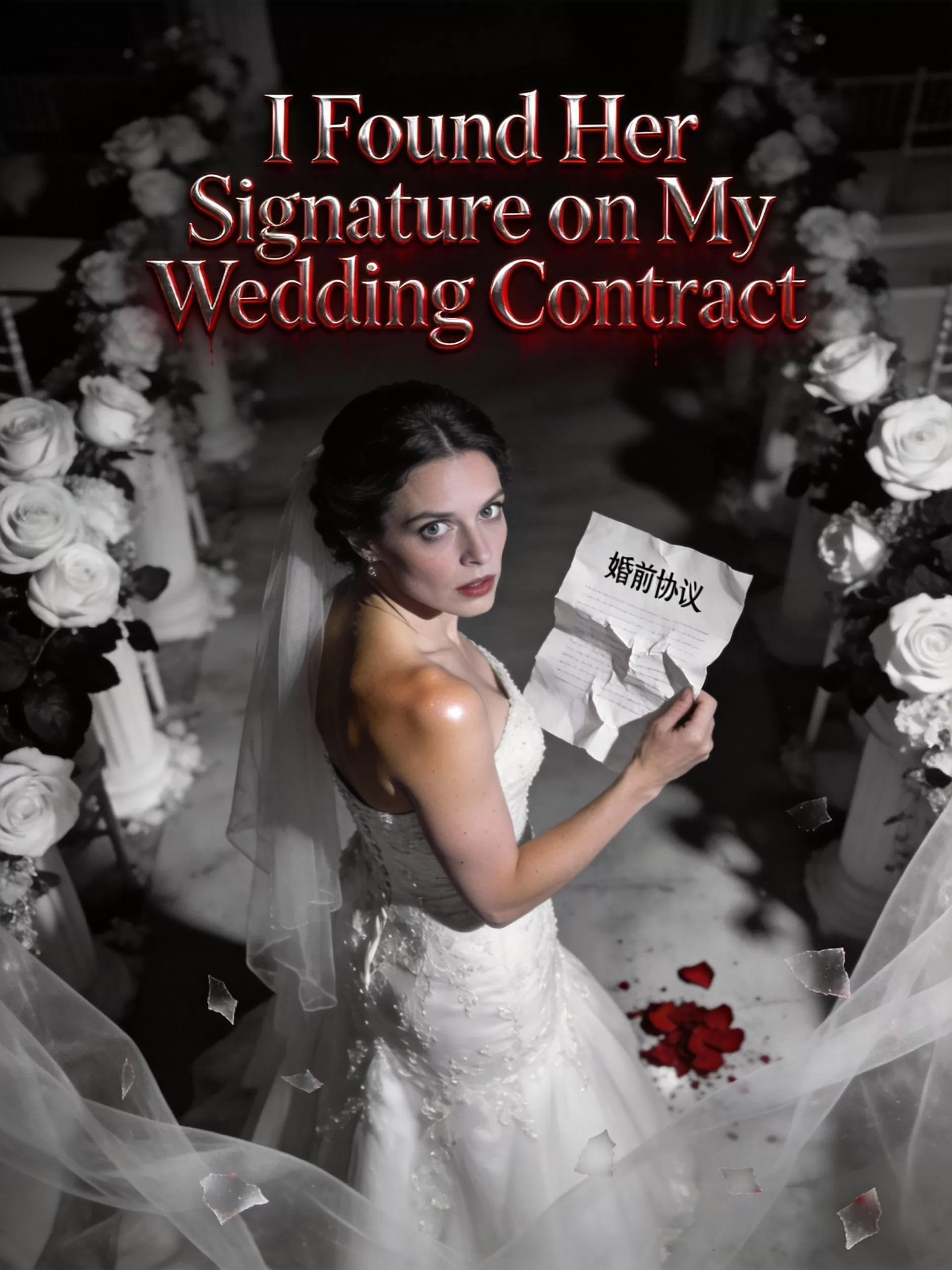 I Found Her Signature on My Wedding Contract - Twisted Psychological Thriller Romance Novel Cover - Read online free