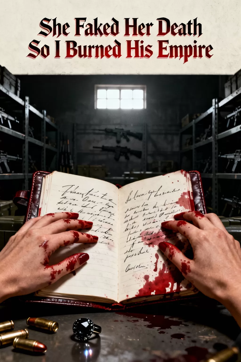 She Faked Her Death So I Burned His Empire - Twisted Psychological Thriller Romance Novel Cover - Read online free