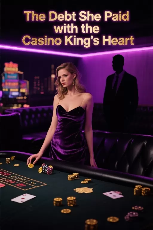 The Debt She Paid with the Casino King's Heart - Dark Mafia Protector Romance Novel Cover - Read online free