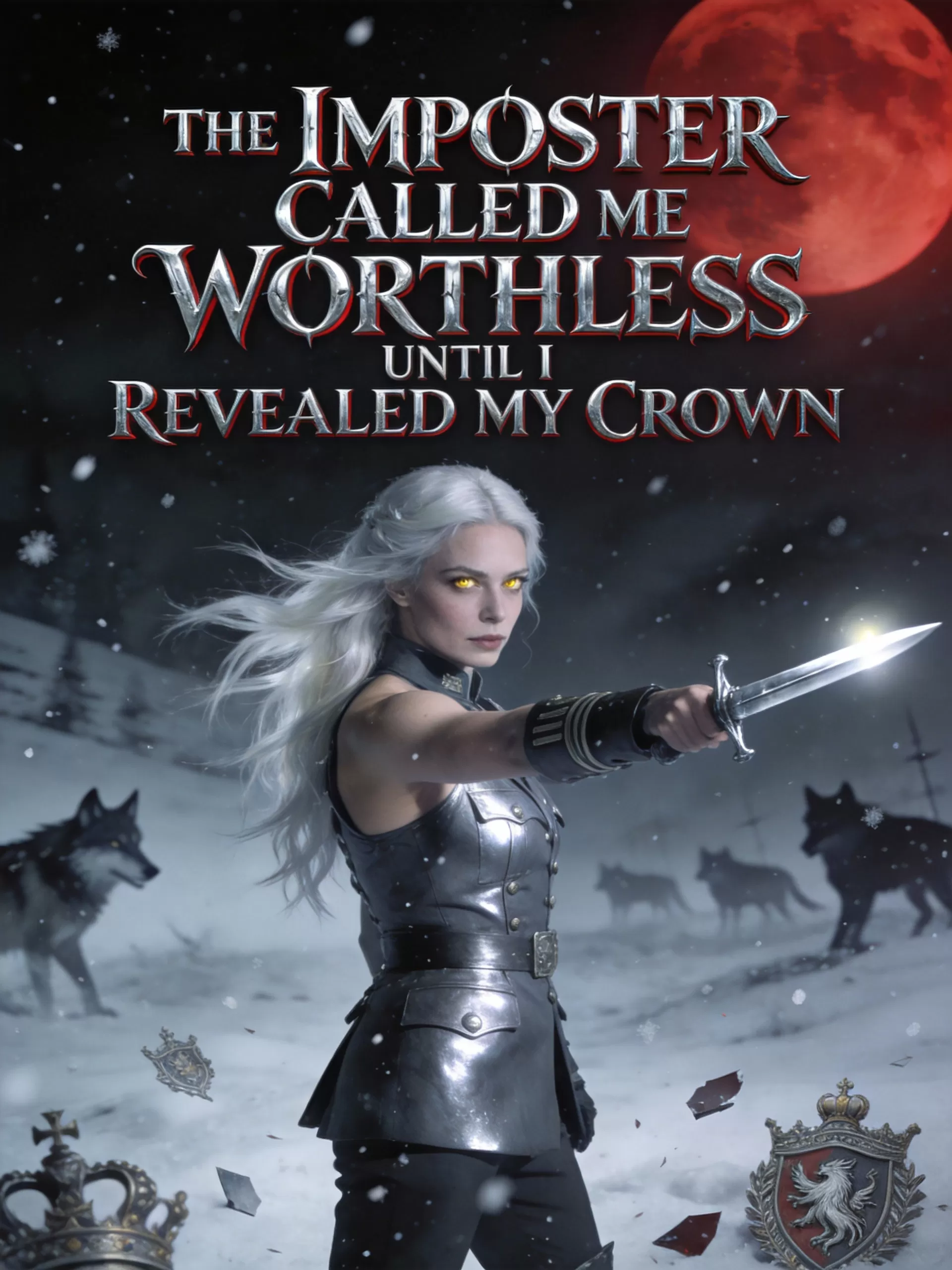 The Imposter Called Me Worthless Until I Revealed My Crown - Shifter & Vampire Fated Mates Minis Novel Cover - Read online free