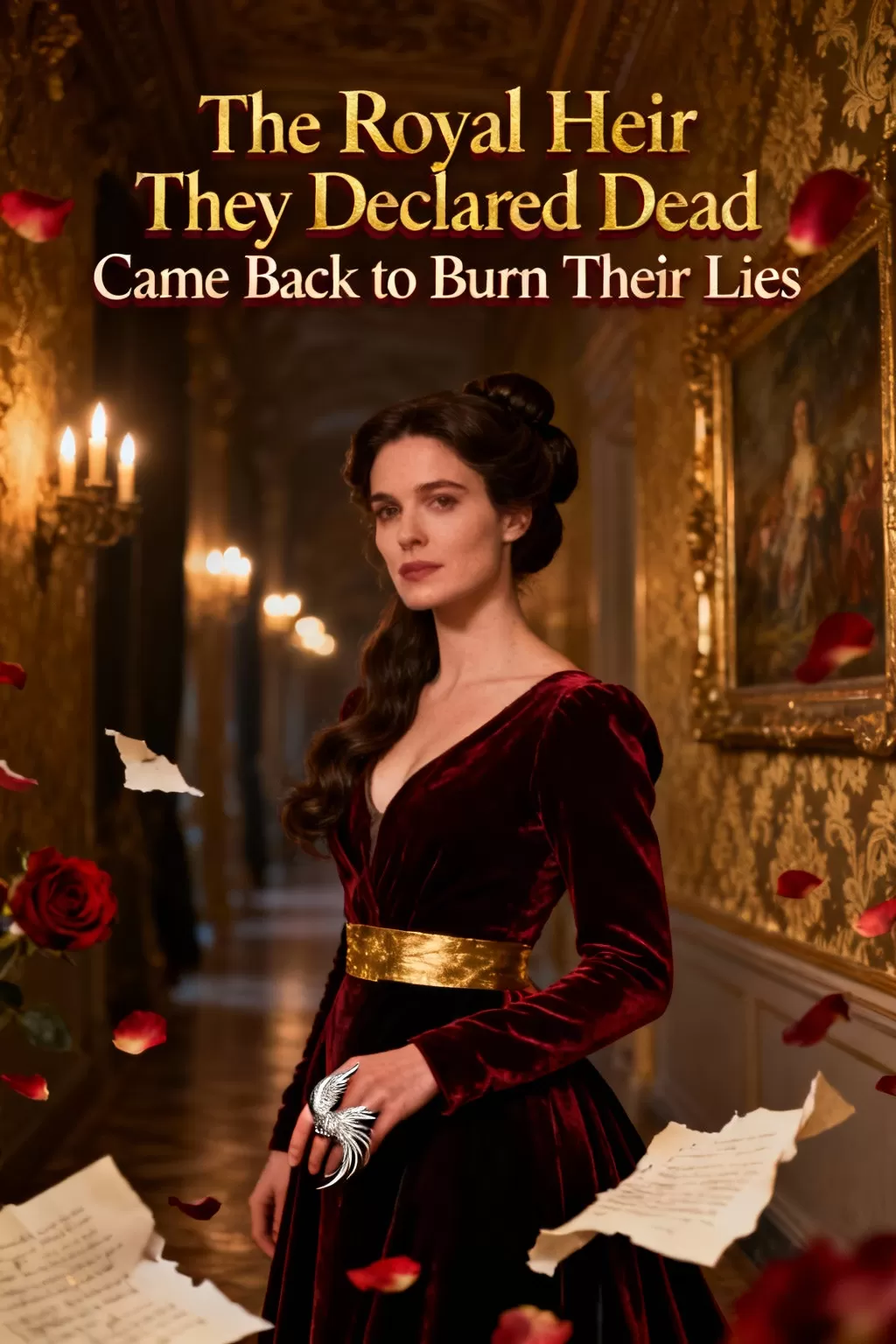 The Royal Heir They Declared Dead Came Back to Burn Their Lies - Royal & Noble Scandal Affairs Novel Cover - Read online free