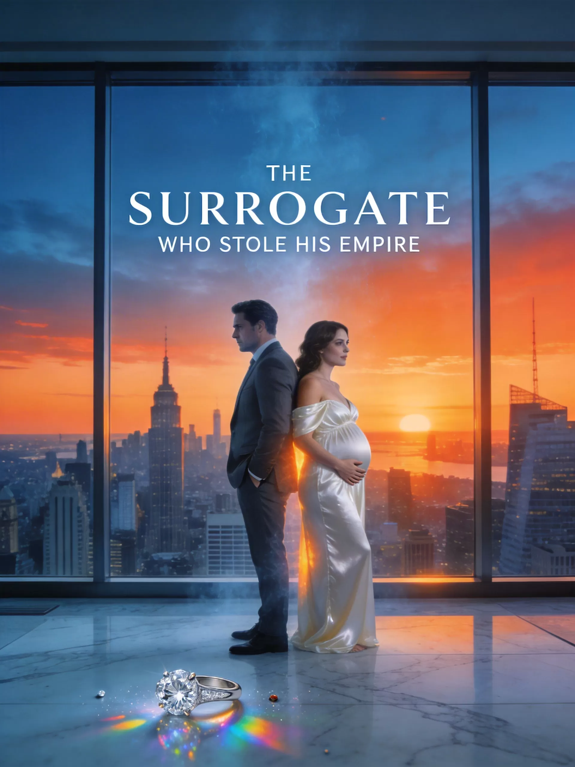 The Surrogate Who Stole His Empire - Contract & Billionaire Marriage Saga Novel Cover - Read online free