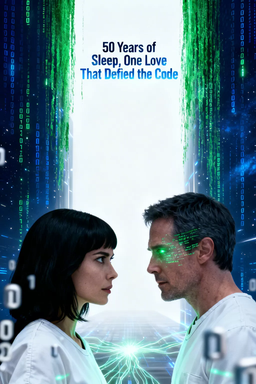 50 Years of Sleep, One Love That Defied the Code - Dystopian Survival Hearts Novel Cover - Read online free