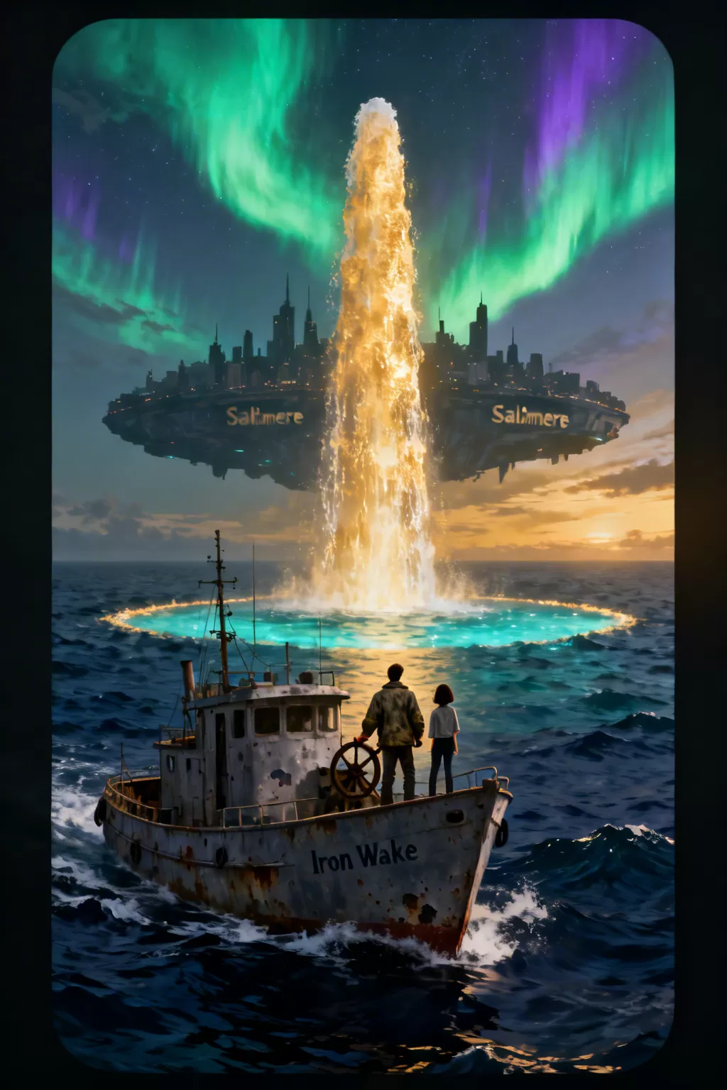 Sixteen Tides of Salt and Surrender - Romance Novel Cover - Read online free