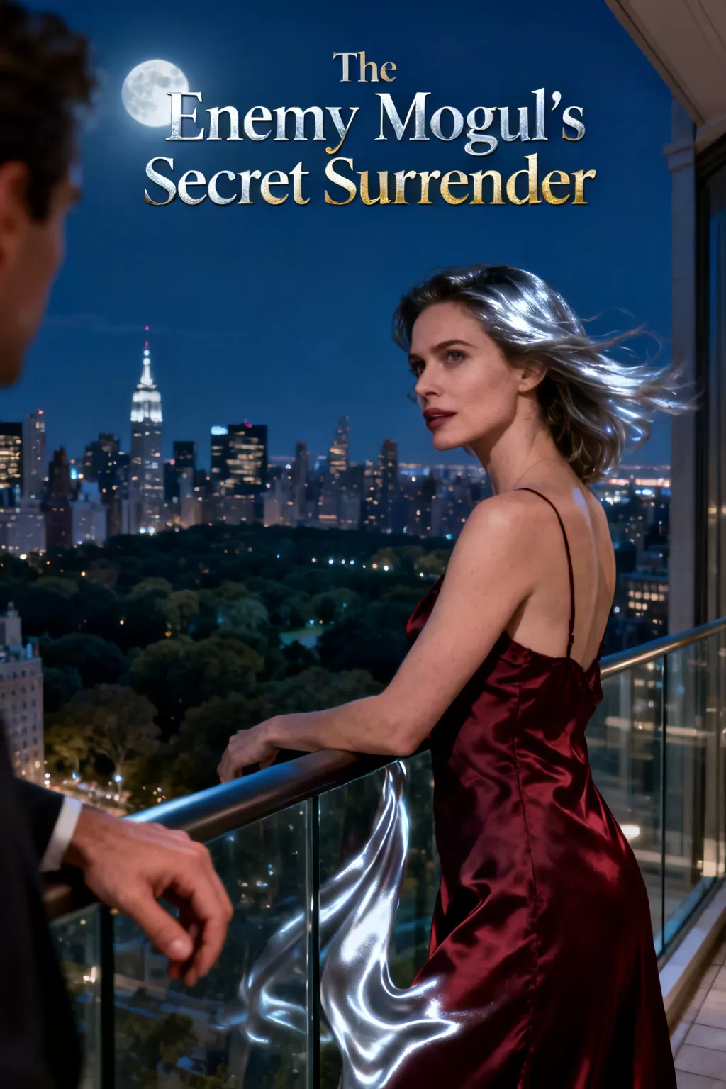 The Enemy Mogul's Secret Surrender - Steamy & Spicy Romance Novel Cover - Read online free