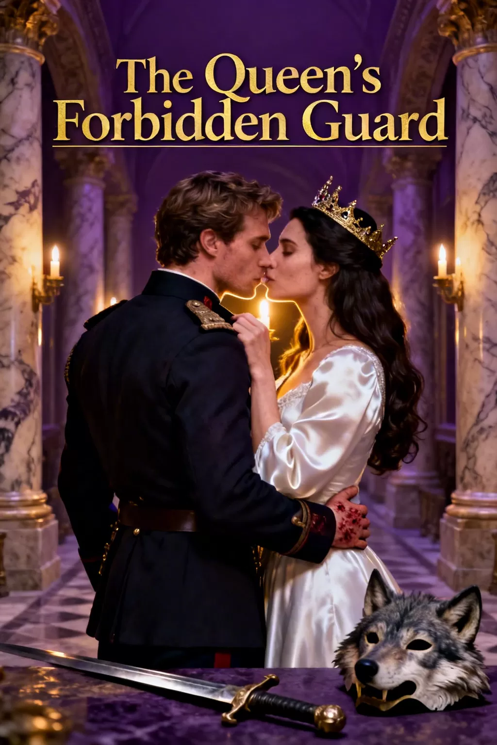 The Queen's Forbidden Guard - Steamy & Spicy Romance Novel Cover - Read online free
