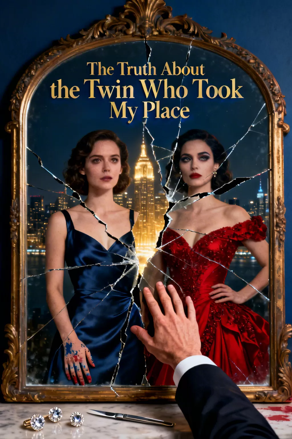 The Truth About the Twin Who Took My Place - Steamy & Spicy Romance Novel Cover - Read online free