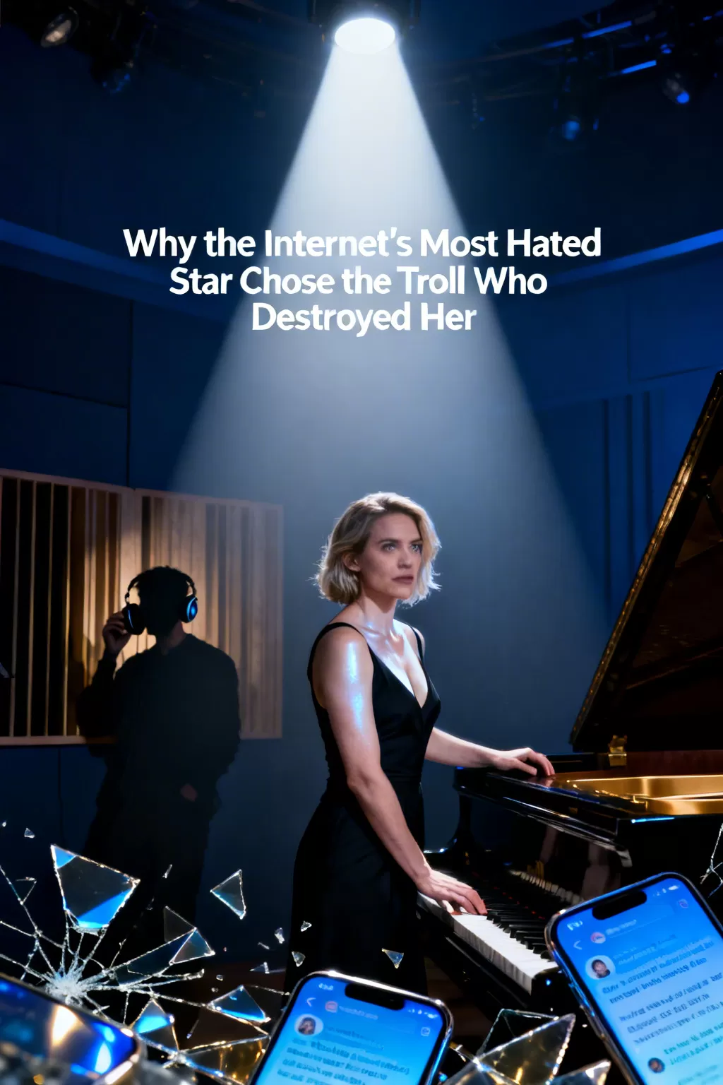 Why the Internet's Most Hated Star Chose the Troll Who Destroyed Her - Celebrity & Influencer Meltdown Romance Novel Cover - Read online free