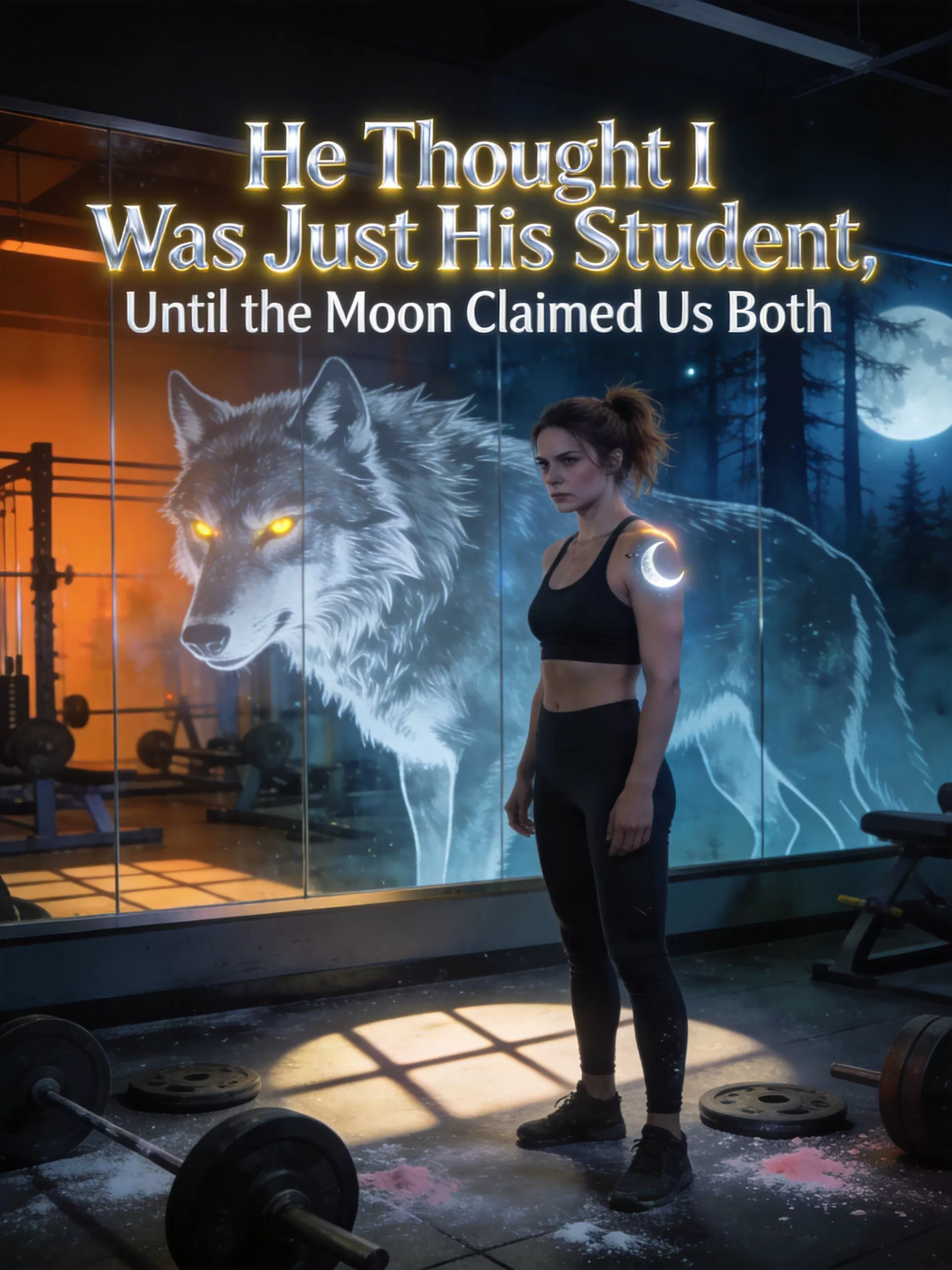 He Thought I Was Just His Student, Until the Moon Claimed Us Both - Shifter & Vampire Fated Mates Minis Novel Cover - Read online free