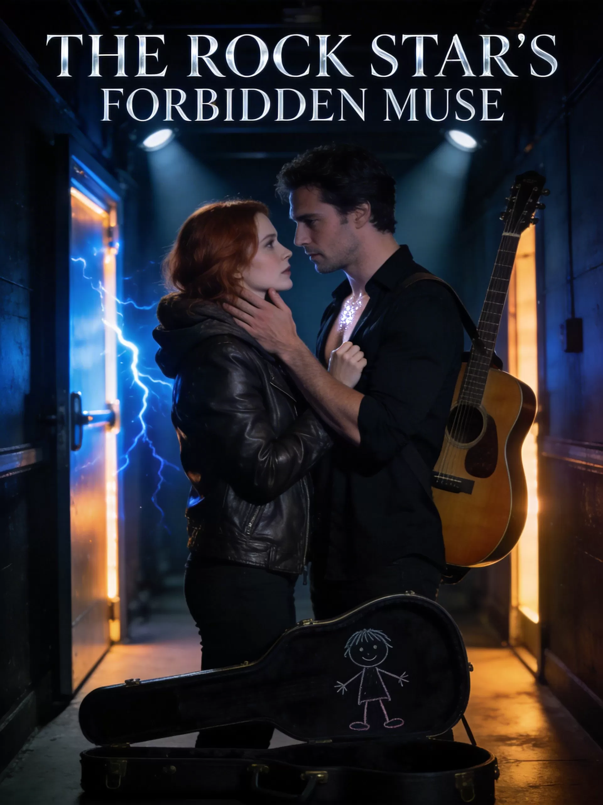 The Rock Star's Forbidden Muse - Steamy & Spicy Romance Novel Cover - Read online free