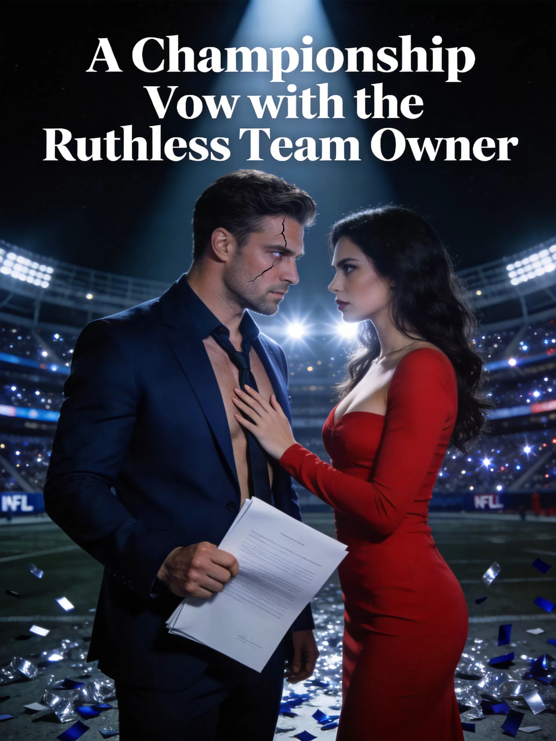 A Championship Vow with the Ruthless Team Owner - Contract & Billionaire Marriage Saga Novel Cover - Read online free