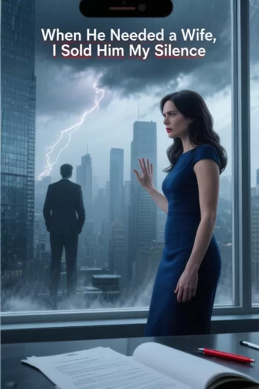 When He Needed a Wife, I Sold Him My Silence - Contract & Billionaire Marriage Saga Novel Cover - Read online free