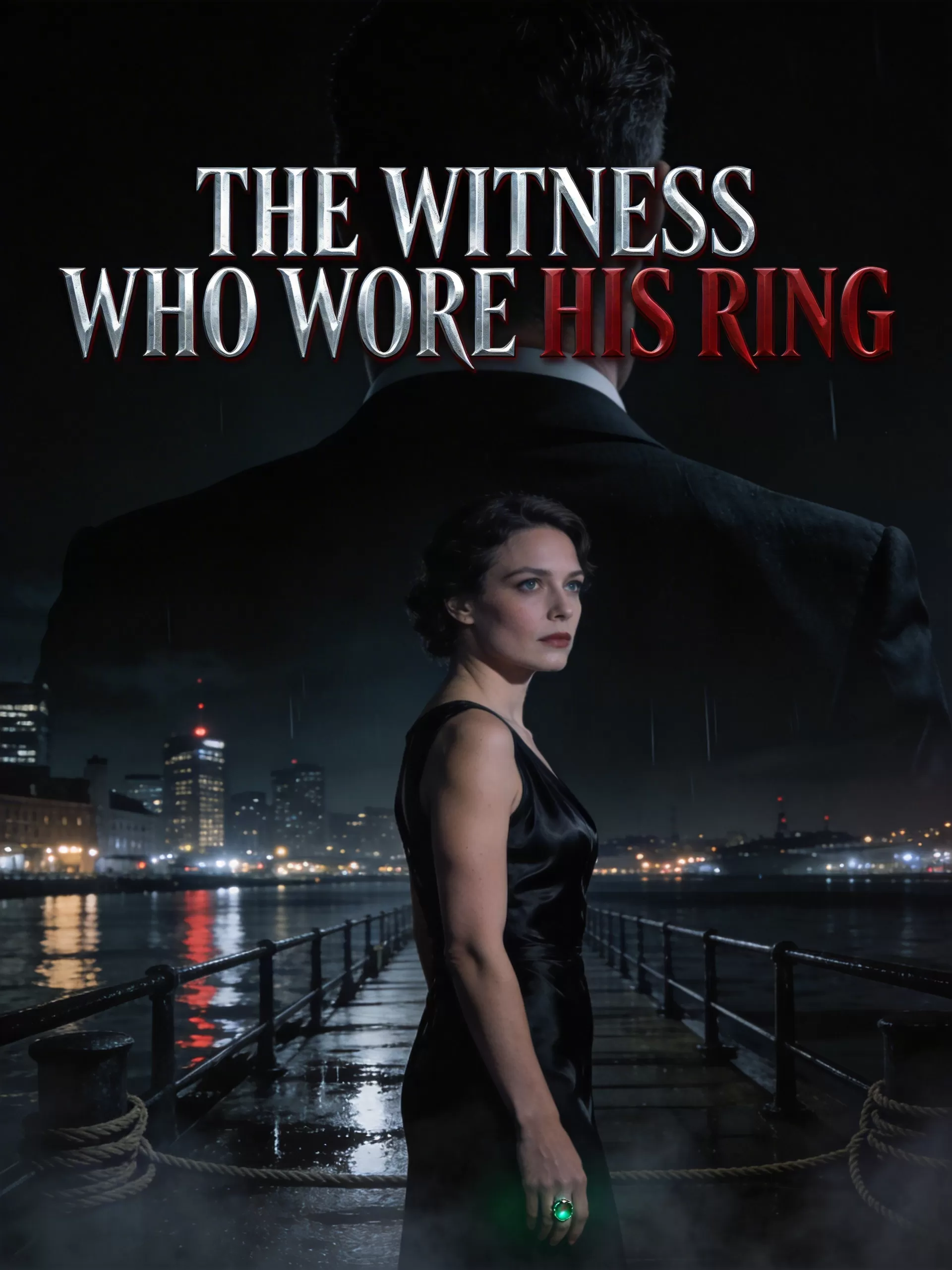 The Witness Who Wore His Ring - Dark Mafia Protector Romance Novel Cover - Read online free