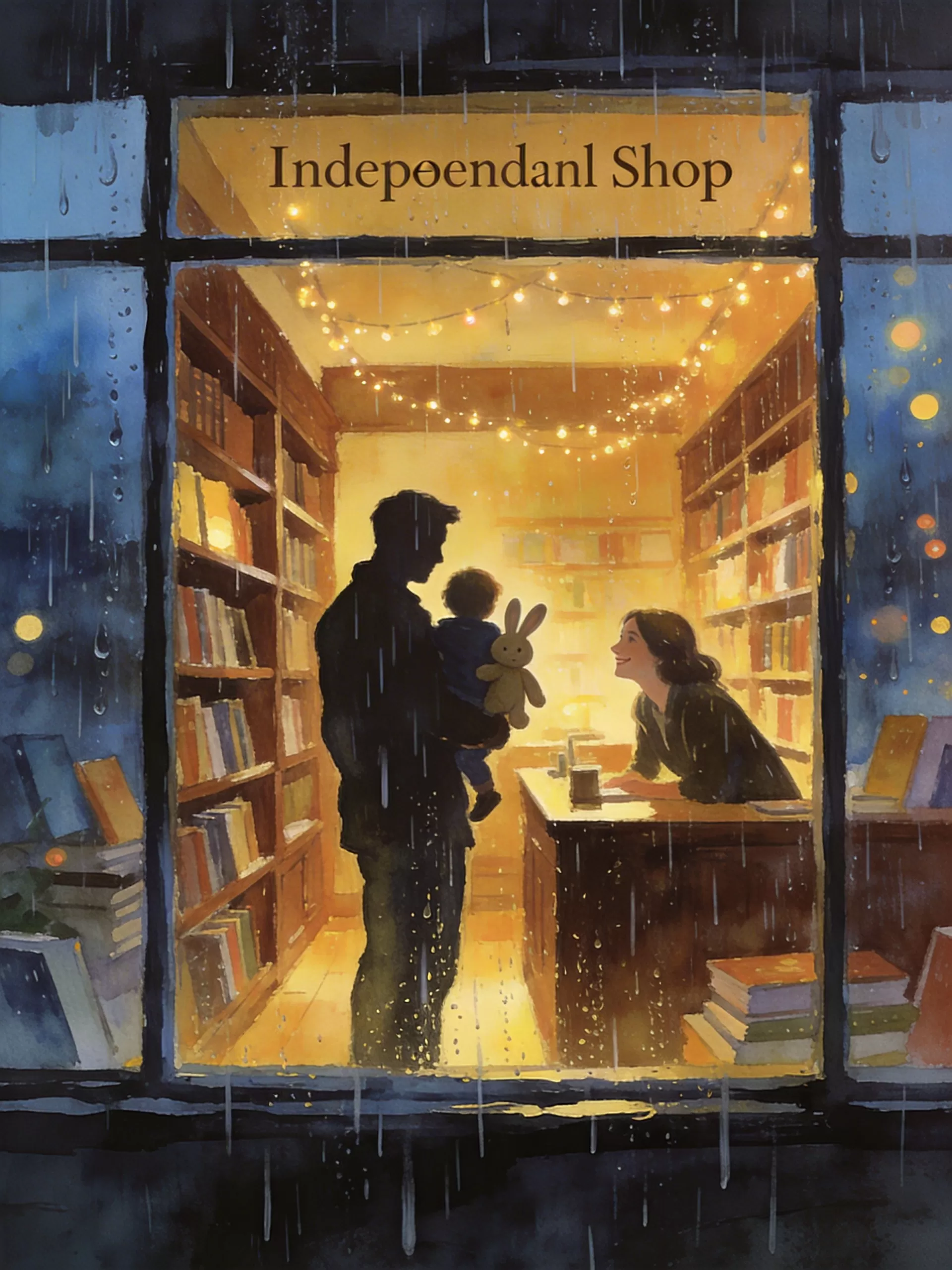 On the Night She Read to His Daughter, He Finally Let Someone In - Single Dad & Found-Family Comfort Reads Novel Cover - Read online free