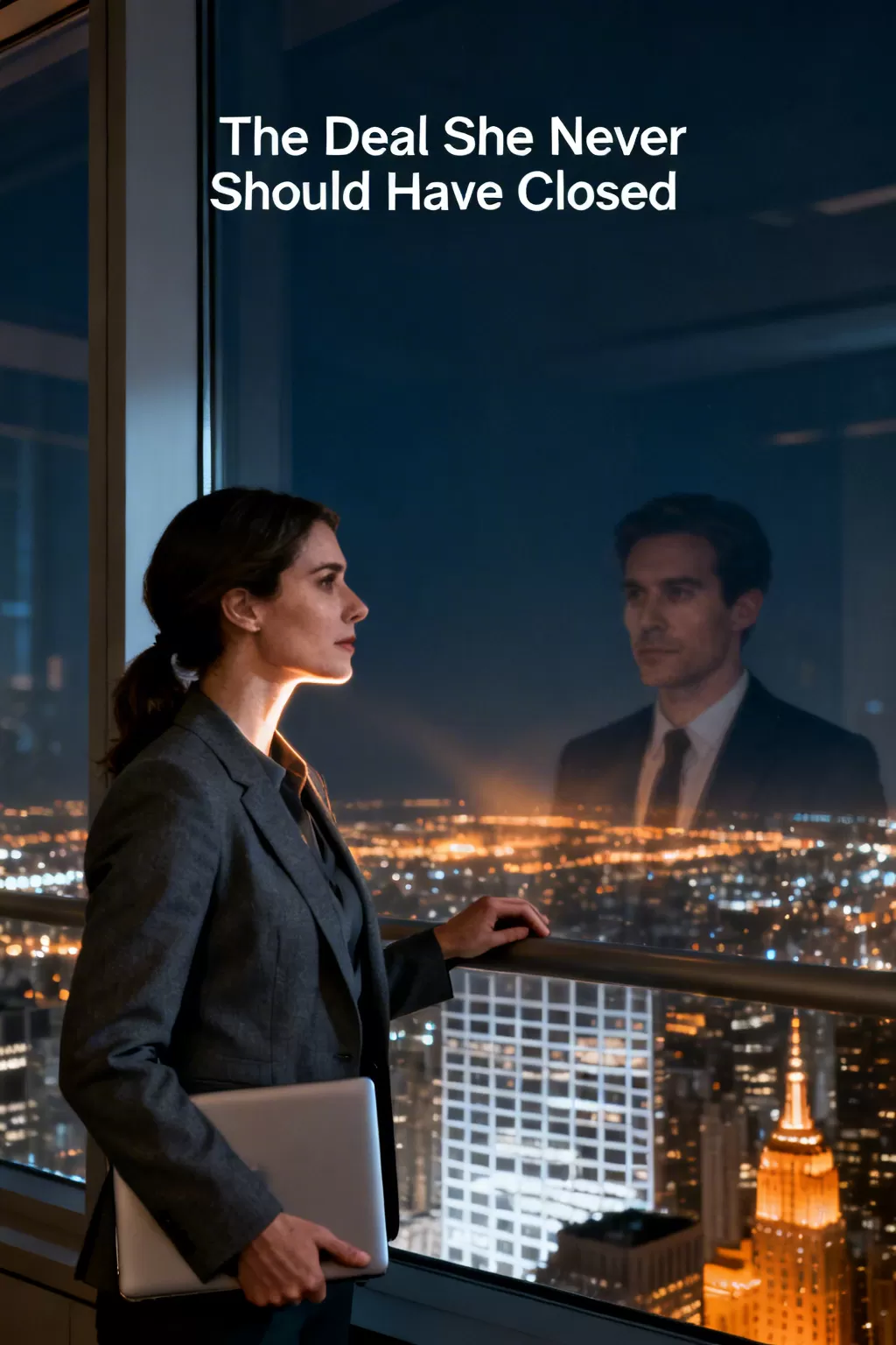 The Deal She Never Should Have Closed - Romance Novel Cover - Read online free