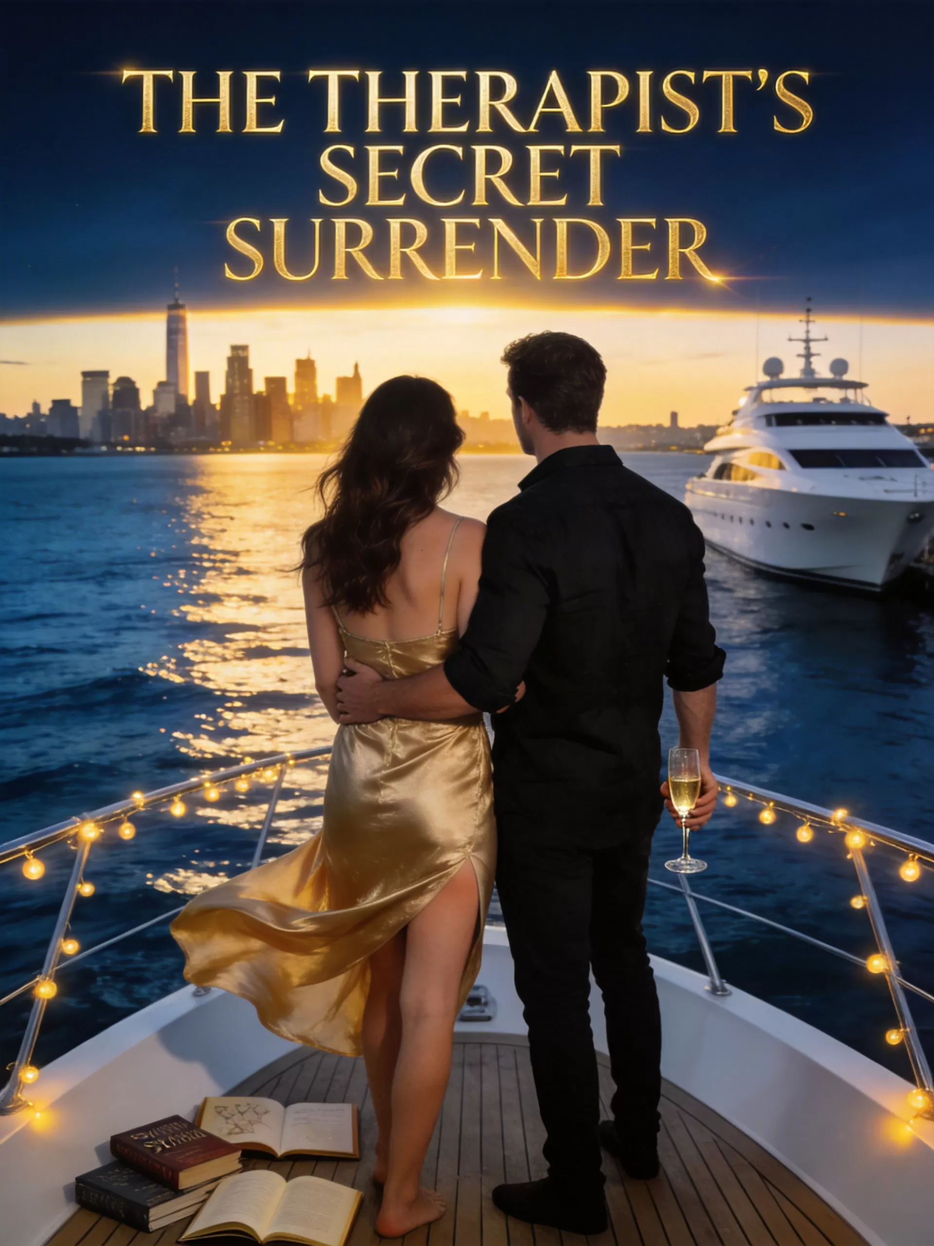 The Therapist's Secret Surrender - Steamy & Spicy Romance Novel Cover - Read online free