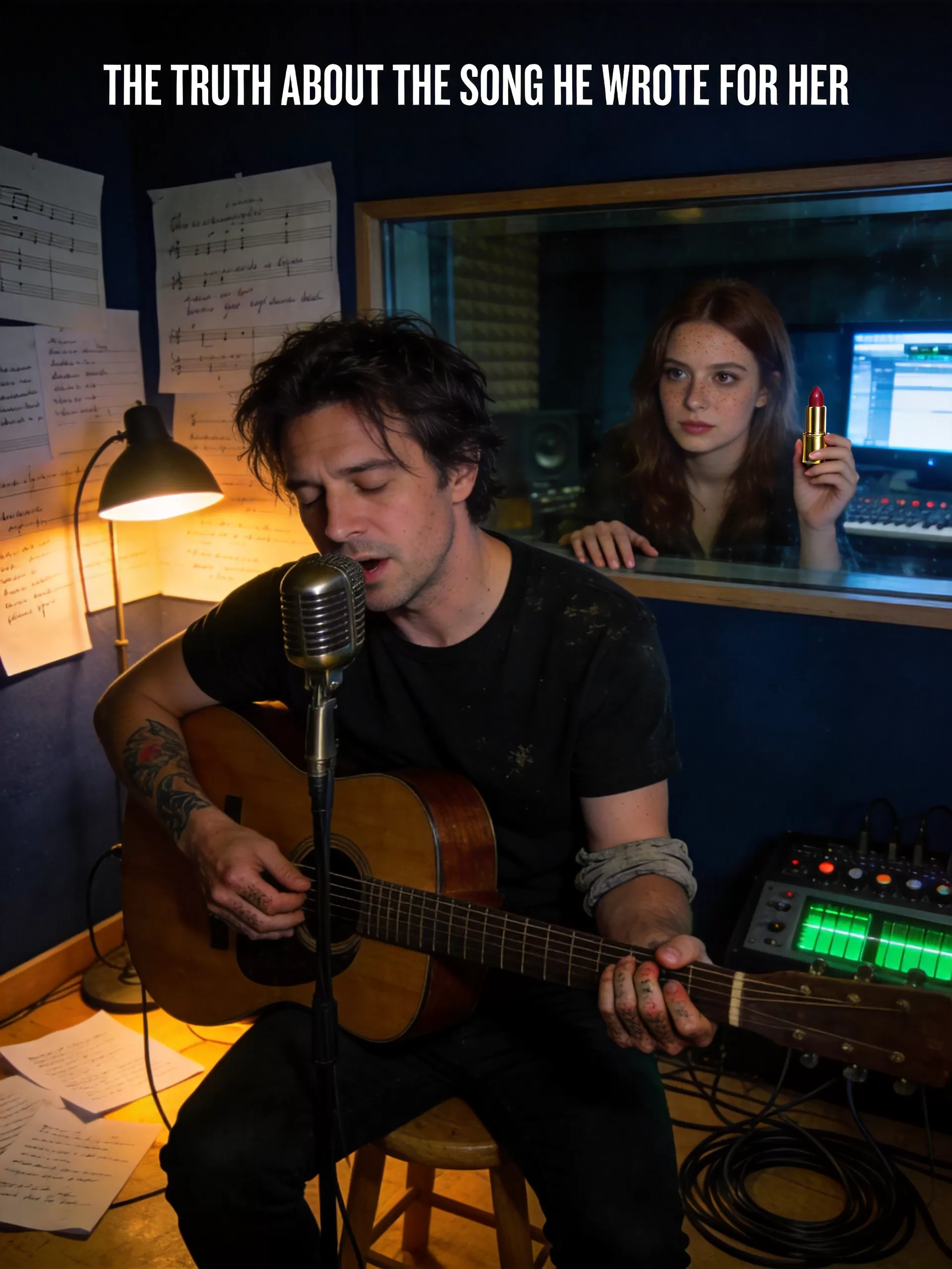 The Truth About the Song He Wrote for Her - Celebrity & Influencer Meltdown Romance Novel Cover - Read online free