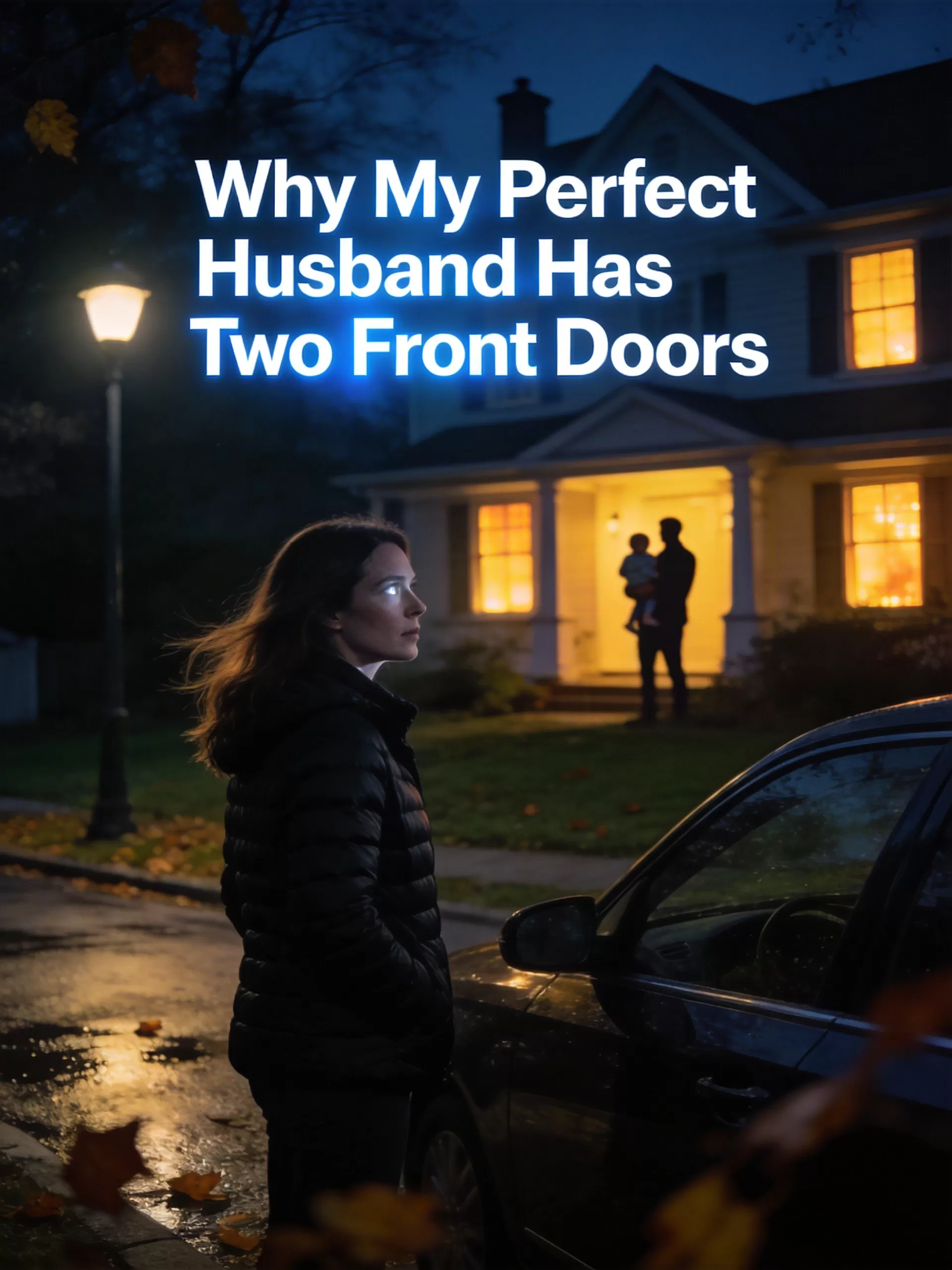 Why My Perfect Husband Has Two Front Doors - Twisted Psychological Thriller Romance Novel Cover - Read online free