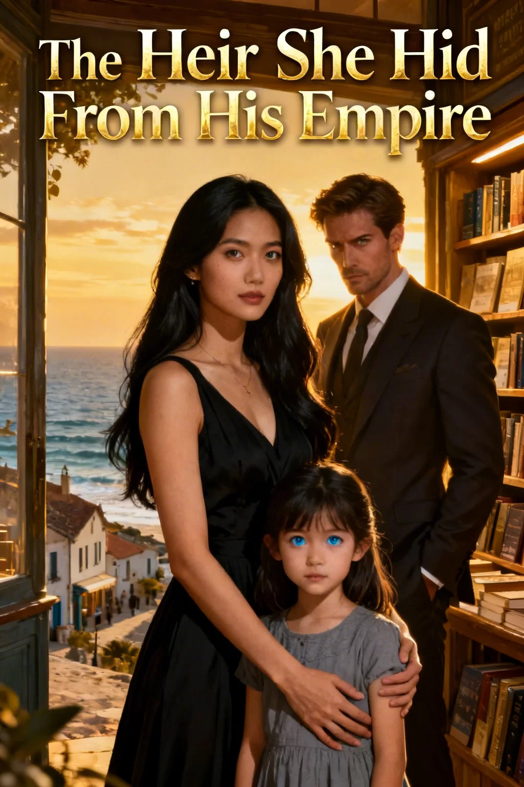 The Heir She Hid From His Empire - Contract & Billionaire Marriage Saga Novel Cover - Read online free