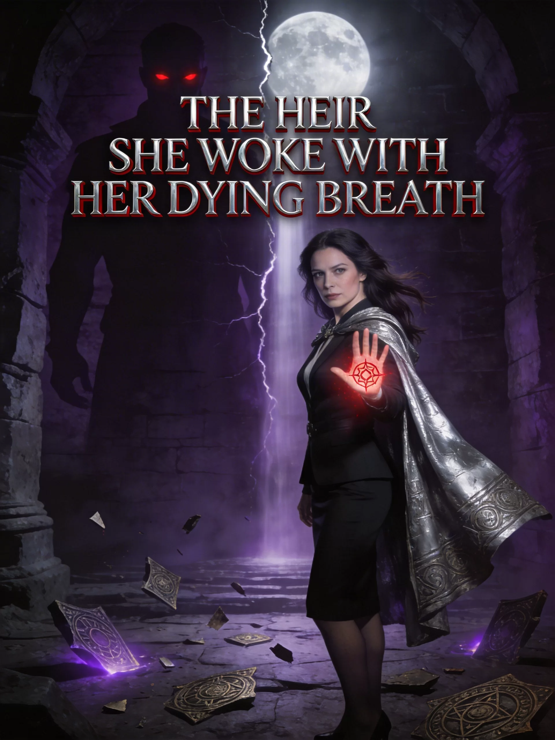 The Heir She Woke with Her Dying Breath - Shifter & Vampire Fated Mates Minis Novel Cover - Read online free