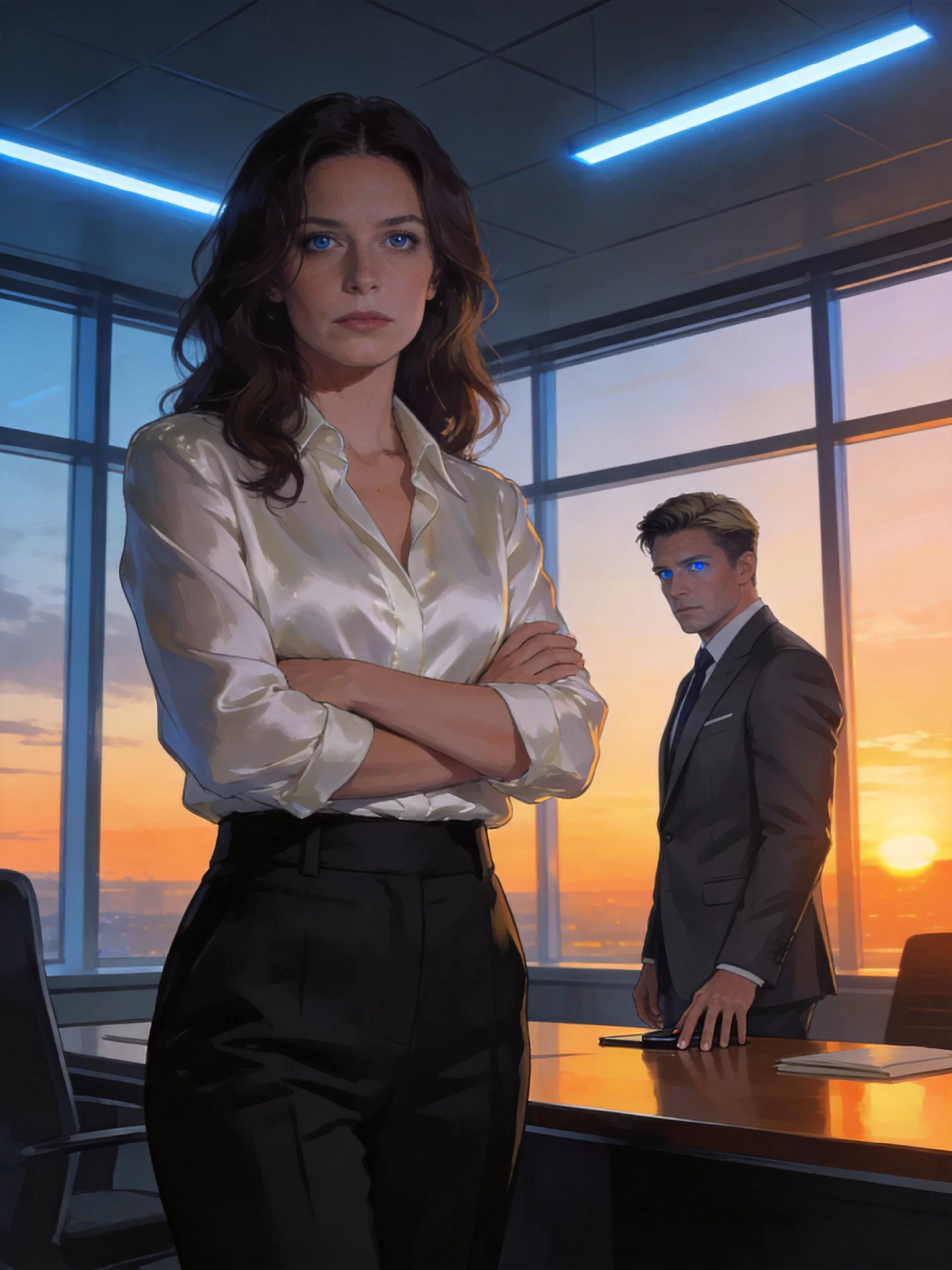 The Rival Who Healed What She Hid - Enemies-to-Lovers Workplace Clash Novel Cover - Read online free